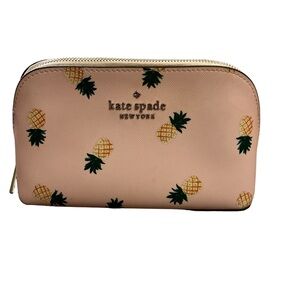 Kate Spade Pineapple Printed Cosmetic Bag
